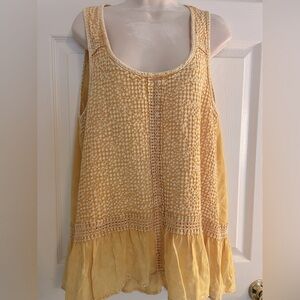 Anthropologie Eri+Ali Tank Top Size‎ Large